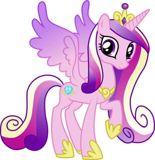 A render of Princess Cadance from My Little Pony G4.